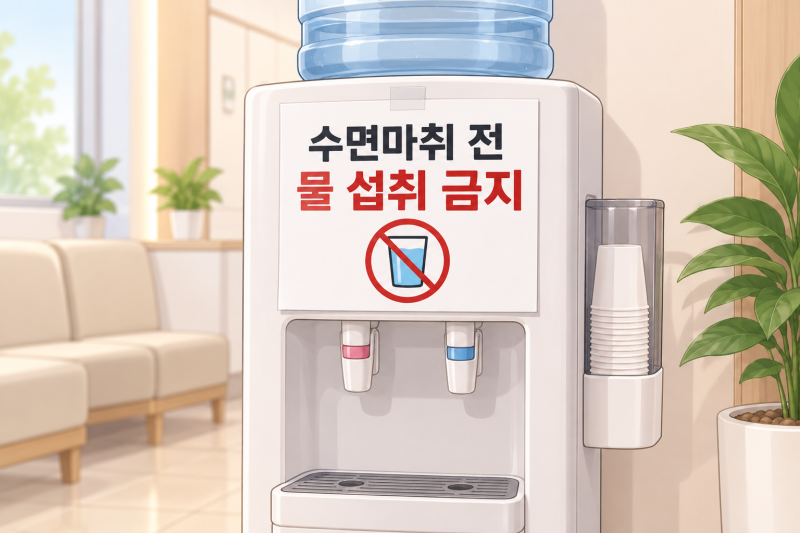 수면 마취, 필수 인가요?