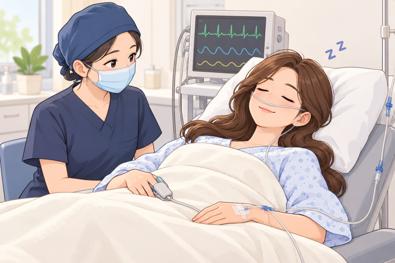 수면 마취, 필수 인가요?